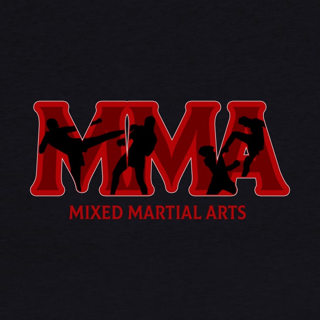 Mixed Martial Arts MMA Sports by Vermilion Seas